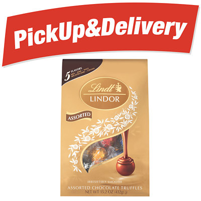 lindt lindor chocolate truffles stand up bag Albertsons Coupon on WeeklyAds2.com