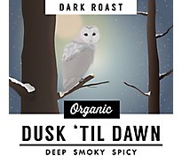 Good Migrations Coffee Organic Shadegrown Dark & Strong Dusk Til Dawn - 12 Oz