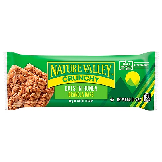 Nature Valley Granola Bars Crunchy Oats n Honey - 1.49 Oz