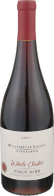 Willamette Valley Vineyards Whole Cluster Pinot Noir Oregon Red Wine - 750 Ml - Image 1