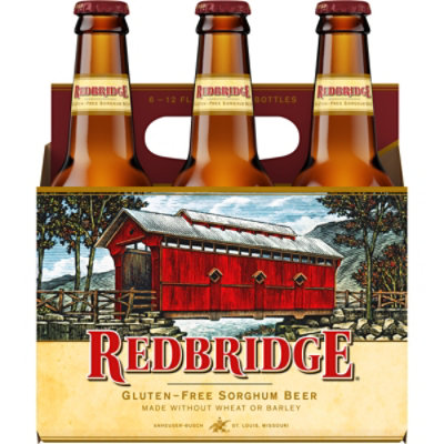 Redbridge Gluten Free Amber Lager Bottles - 6-12 Fl. Oz. - Image 3