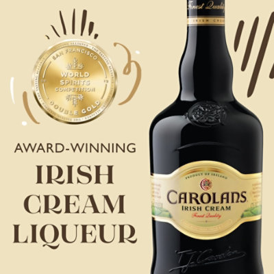 Carolans Irish Cream Liqueur 34 Proof - 1.75 Liter - Image 3