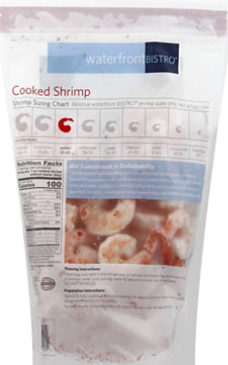 waterfront BISTRO Frozen Cooked Tail On Extra Large Shrimp 21-25 Ct - 2 Lb - Image 6