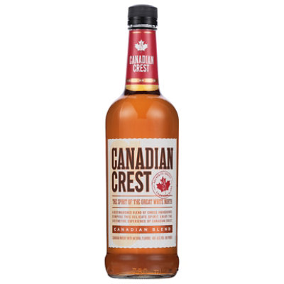 Canadian Crest Whisky Blended Canadian 80 Proof Traveler - 750 Ml - Image 3