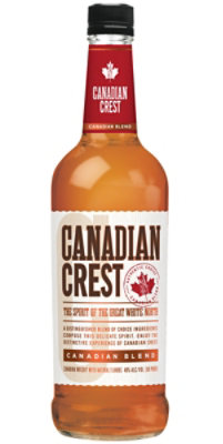 Canadian Crest Whisky Blended Canadian 80 Proof Traveler - 750 Ml - Image 2