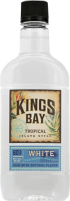 Kings Bay Rum Silver Light 80 Proof Traveler - 750 Ml - Image 2