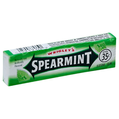 Spearmint Gum - 5 Count