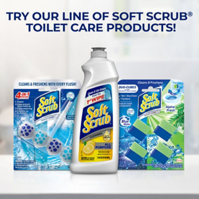 Soft Scrub Lemon Liquid Cleanser - 24 Oz - Image 7