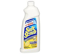Soft Scrub Cleanser Surface All Purpose Lemon - 24 Fl. Oz.
