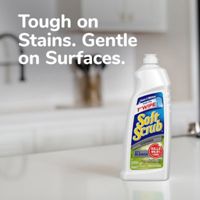 Soft Scrub Cleaner Surface Antibacterial With Bleach - 24 Fl. Oz. - Image 5