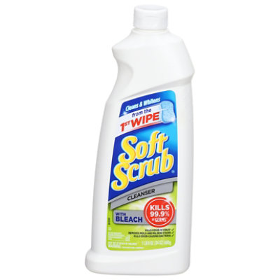 Soft Scrub Cleaner Surface Antibacterial With Bleach - 24 Fl. Oz.