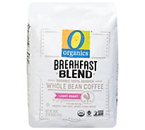 O Organics Coffee Breakfast Blend Whole Bean - 26 OZ