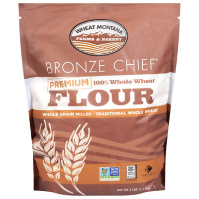 Wheat Montana Bronze Chief Premium Flour - 5 Lb - Image 3