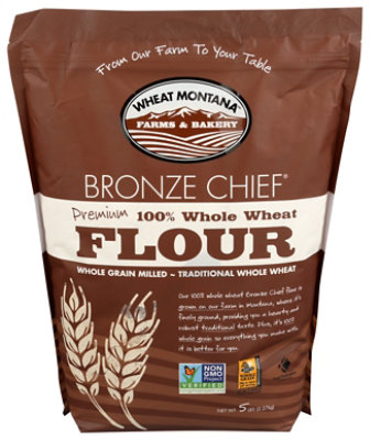 Wheat Montana Bronze Chief Premium Flour - 5 Lb