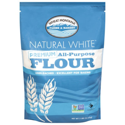 Wheat Montana Premium Natural White Flour - 5 Lb - Image 3