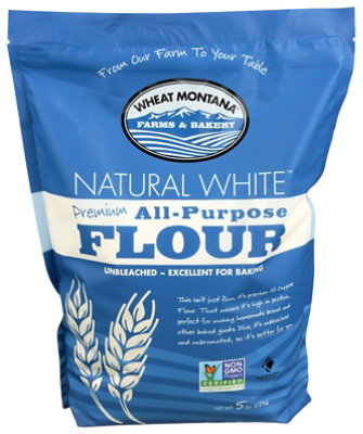 Wheat Montana Premium Natural White Flour - 5 Lb