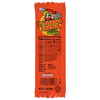 Tijuana Mama Pickled Sausage - 2.4 Oz