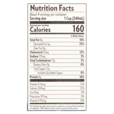 Darigold Milk Homogenized Whole 3.25% Milkfat 1 Quart - 946 Ml - Image 3