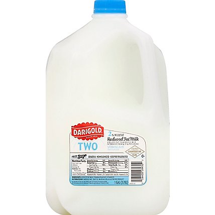 Darigold Milk Reduced Fat 2% - 1 Gallon - Image 2