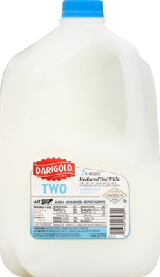 Darigold Milk Reduced Fat 2% - 1 Gallon - Image 2