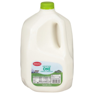Darigold 1% Low Fat Milk - 128 Fl. Oz. - Image 2