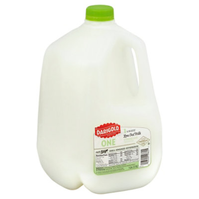 Darigold Milk Lowfat 1% Milk Fat - 1 Gallon - Image 1