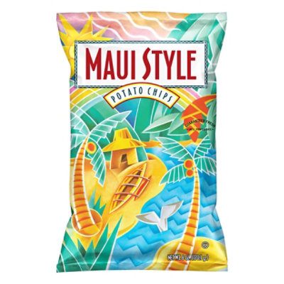 Maui Style Potato Chips Regular - 6 Oz - Image 2