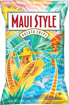 Maui Style Potato Chips Regular - 6 Oz - Image 1