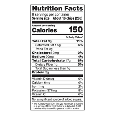 Maui Style Potato Chips Regular - 6 Oz - Image 3