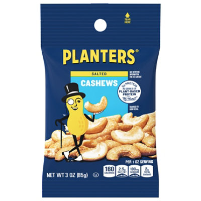 Planters Cashews Salted - 3 Oz
