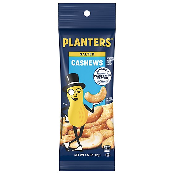 Planters Cashews Salted - 1.5 Oz