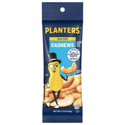 Planters Cashews Salted - 1.5 Oz