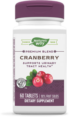 Natures Way Cranberry Extract - 60 Count - Image 1