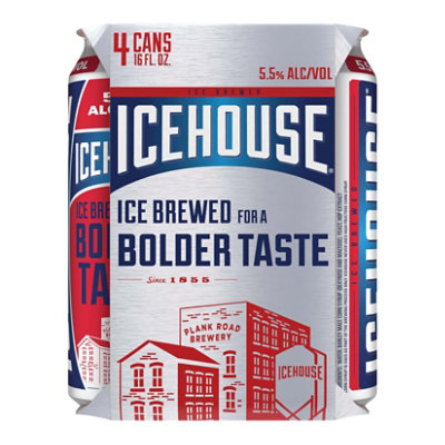 Icehouse American Style Ice Lager Beer 5.5% ABV Cans - 4-16 Fl. Oz. - Image 3