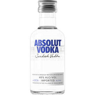 Absolut Vodka 80 Proof - 50 Ml - Image 2