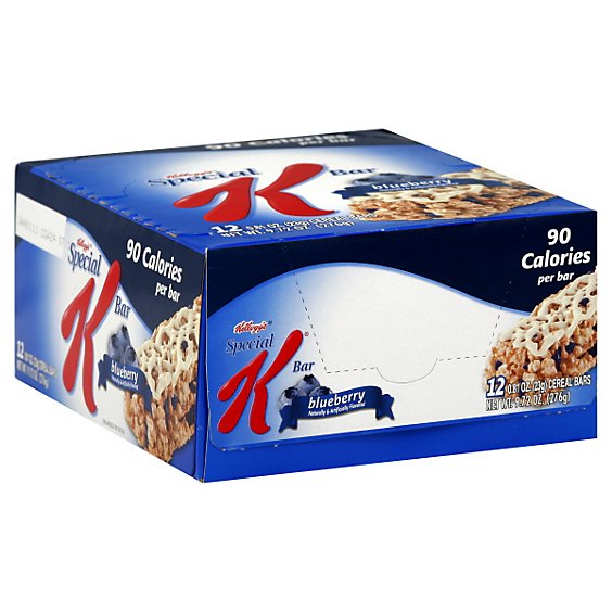 Special K Cereal Bars Blueberry - 12-0.81 Oz