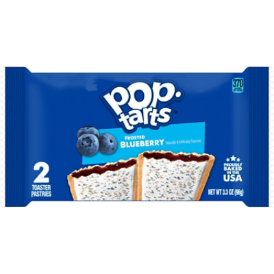 Pop-Tarts Toaster Pastries Breakfast Foods Frosted Blueberry 2 Count - 3.3 Oz - Image 7