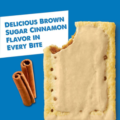 Pop-Tarts Toaster Pastries Frosted Brown Sugar Breakfast Foods 2 Count - 3.3 Oz - Image 2