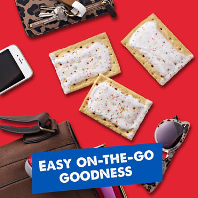Pop-Tarts Toaster Pastries Frosted Strawberry Breakfast Foods - 2 - 3.3 Oz - Image 4