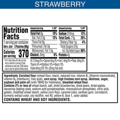Pop-Tarts Toaster Pastries Frosted Strawberry Breakfast Foods - 2 - 3.3 Oz - Image 7