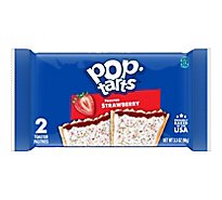 Pop-Tarts Toaster Pastries Breakfast Foods Frosted Strawberry 2 Count - 3.3 Oz