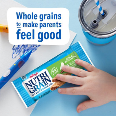 Nutri-Grain Soft Baked Breakfast Bars Apple Cinnamon Made with Whole Grains - 1.3 Oz - Image 4
