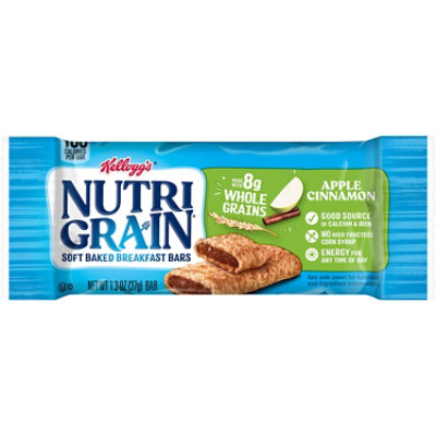 Nutri-Grain Soft Baked Breakfast Bars Apple Cinnamon - 1.3 Oz