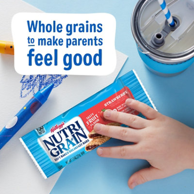 Nutri-Grain Soft Baked Breakfast Bars Strawberry Made with Whole Grains - 1.3 Oz - Image 4
