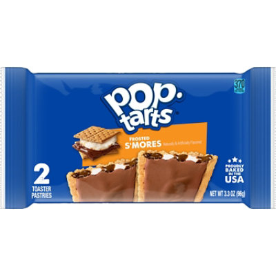 Pop-Tarts Toaster Pastries Frosted Smores Breakfast Foods 2 Count - 3.3 Oz - Image 8