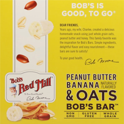 Bobs Red Mill Peanut Butter Banana & Oats Bar - 5 Count - Image 5