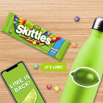 Skittles Sour Fruity Candy Share Size Bag - 3.3 Oz - Image 5