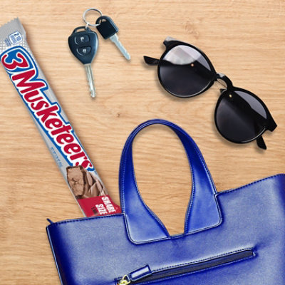 3 Musketeers Sharing Size Chocolate Candy Bar 3.28 Oz - Image 2