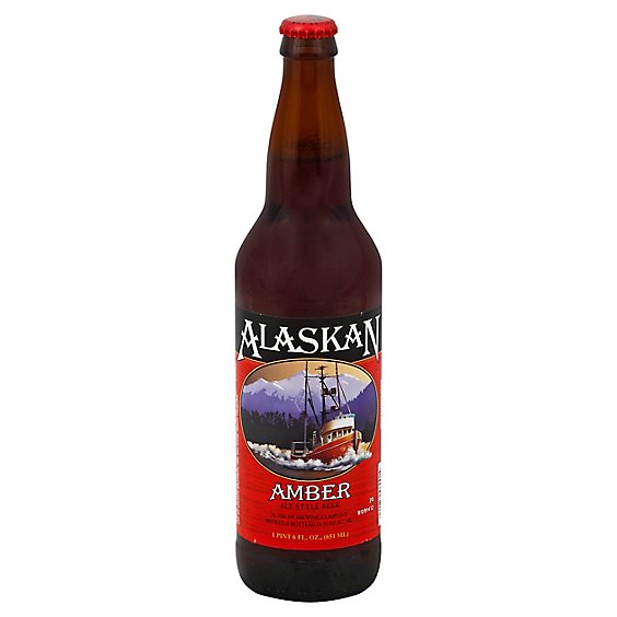 Alaskan Brewing Beer Amber Beer - 22 Fl. Oz.