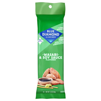 Blue Diamond Almonds Bold Wasabi & Soy Sauce - 1.5 Oz - tomthumb